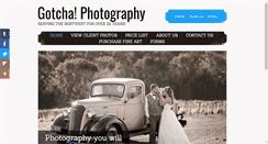 Desktop Screenshot of gotchaphotography.net
