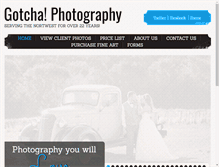 Tablet Screenshot of gotchaphotography.net